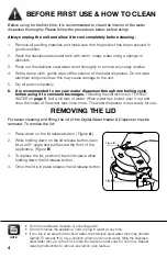 Предварительный просмотр 6 страницы Aroma AAP-340SB-1 Instruction Manua