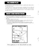 Предварительный просмотр 4 страницы Aroma ABD-520BD Instruction Manual