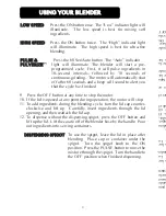 Предварительный просмотр 8 страницы Aroma ABD-520BD Instruction Manual
