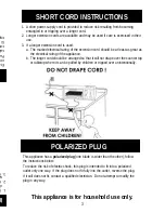 Предварительный просмотр 5 страницы Aroma ABT-318 Instruction Manual