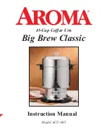 Preview for 1 page of Aroma ACU-045 Instruction Manual