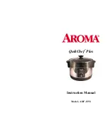 Предварительный просмотр 1 страницы Aroma ADF-135 Instruction Manual