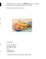 Preview for 2 page of Aroma ADF-175RN Instruction Manual & Cooking Manual