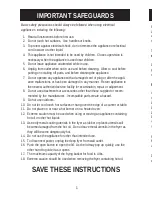 Preview for 3 page of Aroma ADF-175RN Instruction Manual & Cooking Manual