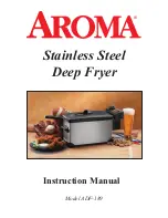 Предварительный просмотр 1 страницы Aroma ADF-189 Instruction Manual