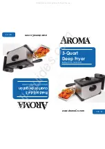 Предварительный просмотр 1 страницы Aroma ADF-198 Instruction Manual