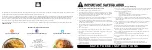 Preview for 2 page of Aroma Aeromatic Turbo Oven AST-930 Instruction Manual