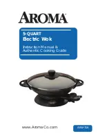 Aroma AEW-316 Instruction Manual & Authentic Cooking Manual preview