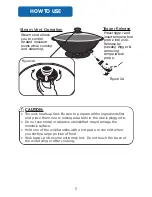 Предварительный просмотр 7 страницы Aroma AEW-316 Instruction Manual & Authentic Cooking Manual