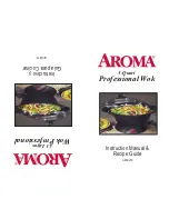 Aroma AEW-355 Instruction Manual & Recipe Manual preview