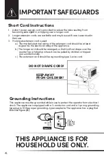 Preview for 4 page of Aroma AFD-925SD Instruction Manual