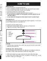 Предварительный просмотр 6 страницы Aroma AFP-1200G Instruction Manual