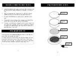 Предварительный просмотр 3 страницы Aroma AHG-1425X Instruction Manual