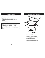 Preview for 5 page of Aroma AHG-1460 Instruction Manual & Recipe Manual