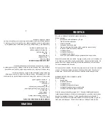 Preview for 9 page of Aroma AHP-301 Instruction Manual & Recipes