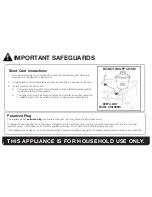 Preview for 4 page of Aroma AIC-206EM Nstruction Manual