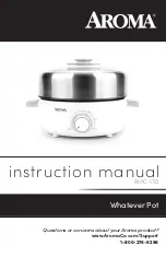 Aroma AMC-130 Instruction Manual preview