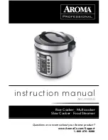 Aroma ARC-1020SB Instruction Manual preview