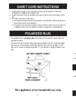 Preview for 4 page of Aroma ARC-1260F Instruction Manual & Cooking Manual