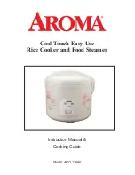 Предварительный просмотр 1 страницы Aroma ARC-1266F Instruction Manual & Cooking Manual