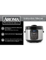 Предварительный просмотр 1 страницы Aroma ARC-1310SB Instruction Manual