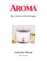 Preview for 1 page of Aroma ARC-700 Series Instruction Manual