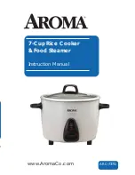 Aroma ARC-7315G Instruction Manual preview