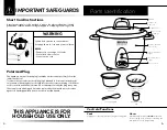 Предварительный просмотр 3 страницы Aroma ARC-753-1SG Instruction Manual