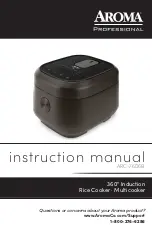 Aroma ARC-7606B Instruction Manual preview