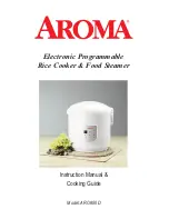 Preview for 1 page of Aroma ARC-850D Instruction Manual