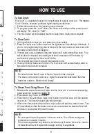 Предварительный просмотр 8 страницы Aroma ARC-850D Instruction Manual