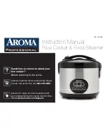 Предварительный просмотр 1 страницы Aroma ARC-926SBD Instruction Manual