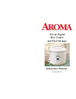 Aroma ARC-930 Instruction Manual preview