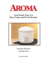 Предварительный просмотр 1 страницы Aroma ARC-940S Instruction Manual & Cooking Manual