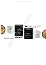 Aroma ARC-996 Instruction Manual preview