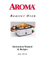 Aroma ART-628 Instruction Manual & Recipes preview