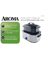 Предварительный просмотр 1 страницы Aroma ART-722SB Instruction Manual