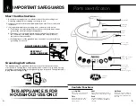 Preview for 3 page of Aroma ASP-700 Instruction Manual