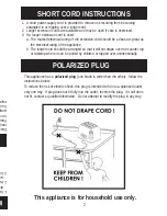 Preview for 4 page of Aroma ATS-272R Instruction Manual