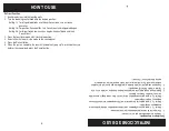Предварительный просмотр 8 страницы Aroma ATS-274W Instruction Manual