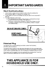 Предварительный просмотр 4 страницы Aroma AWK-080MV Instruction Manual