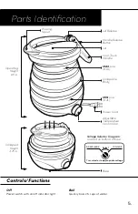 Предварительный просмотр 5 страницы Aroma AWK-080MV Instruction Manual