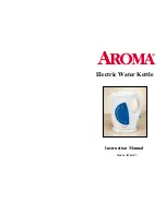 Preview for 1 page of Aroma AWK-101 Instruction Manual