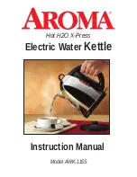 Preview for 2 page of Aroma AWK-115S Instruction Manual