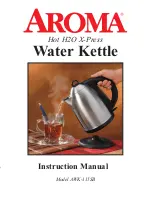 Aroma AWK-115SB Instruction Manual preview