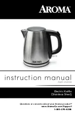 Aroma AWK-266SB Instruction Manual preview