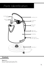 Предварительный просмотр 5 страницы Aroma AWK-266SB Instruction Manual