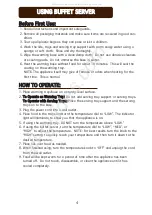 Preview for 6 page of Aroma AWT-1202 Instruction Manual