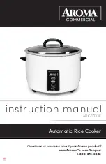 Aroma Big Chef ARC-1033E Instruction Manual preview