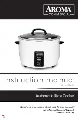 Aroma Big Chef ARC-1033E Instruction Manual предпросмотр